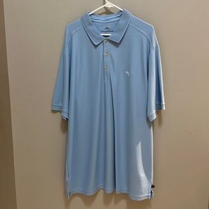 Tommy Bahama Islandzone Baby Blue Polo Size 2XLT